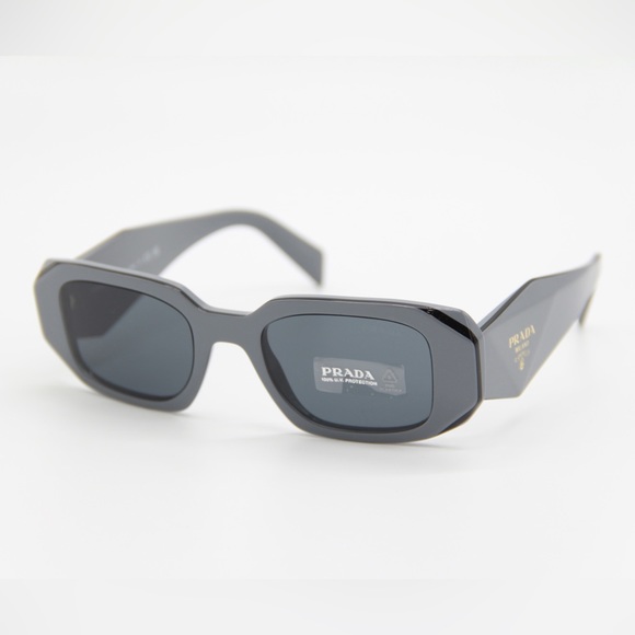 NEW PRADA GREY SUNGLASSES NEW COLLECTION PR17WS 11N09T UNISEX EYEWEAR PR 17WS - Picture 11 of 14